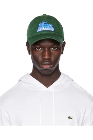 Lacoste Green Crocodile Patch Cap