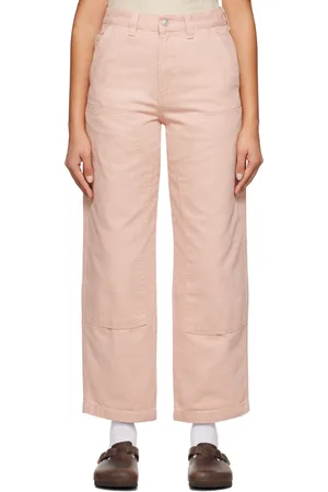 STUSSY Pink Work Trousers
