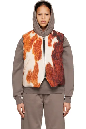 STUSSY Black Reversible Down Vest
