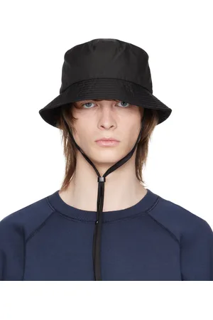 Norse projects Black Chin Strap Bucket Hat