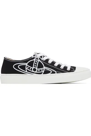 Vivienne Westwood Black Plimsoll 2.0 Low Top Sneakers