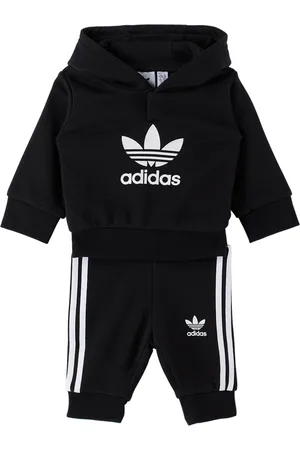 adidas Baby Black Adicolor Sweatsuit
