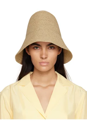 Totême Tan Paper Straw Beach Hat