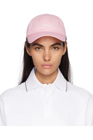We11 Done Pink Embroidered Cap
