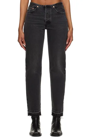 Levi's Black 501 Mini Waist Jeans