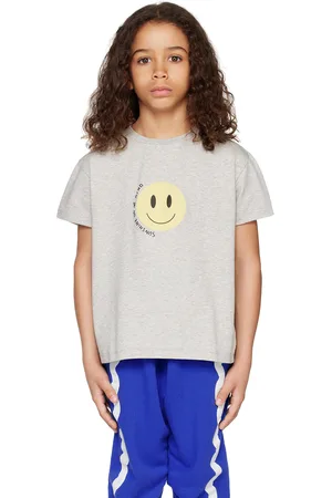 Beau Loves Kids Gray Smile T-Shirt