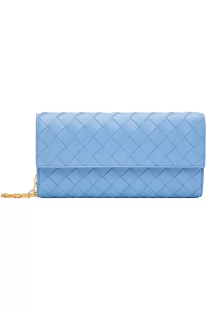 Bottega Veneta Blue Chain Wallet