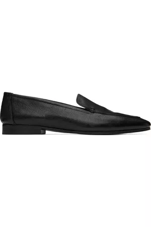 The Row Black Adam Loafers