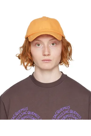Jacquemus Yellow Le Raphia 'La Casquette ' Cap