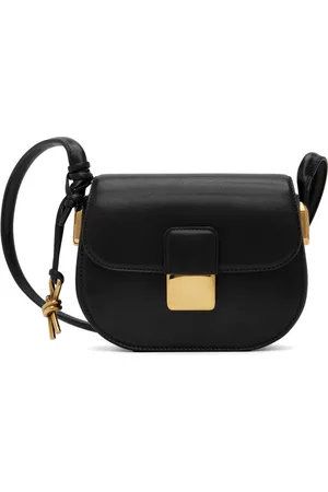 Bottega Veneta Black Mini Desiree Crossbody Bag