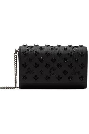 Christian Louboutin, Paloma clutch Loubinthesky ultrablack