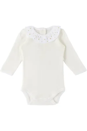 BONPOINT Baby White April Bodysuit
