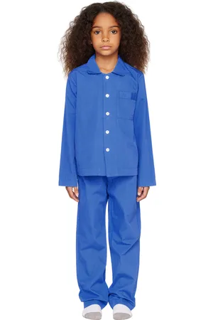 Tekla Kids Blue Pyjama Set