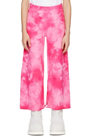 Maison Margiela Kids Pink Tie-Dye Sweatpants