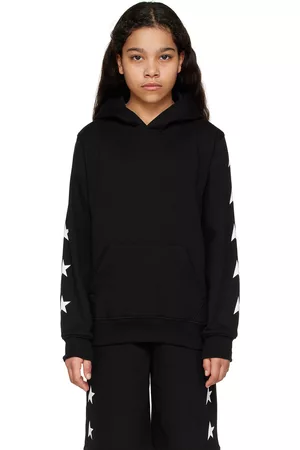 Golden Goose Kids Black Multi Star Hoodie