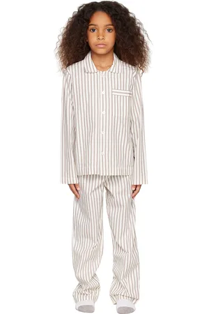 Tekla Kids Beige Pyjama Set