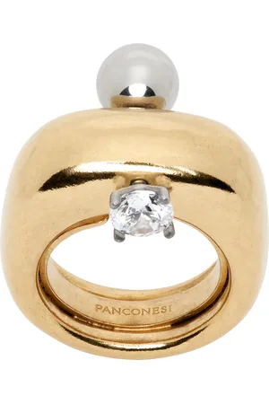 Panconesi Men Rings - Gold Arrow Ring