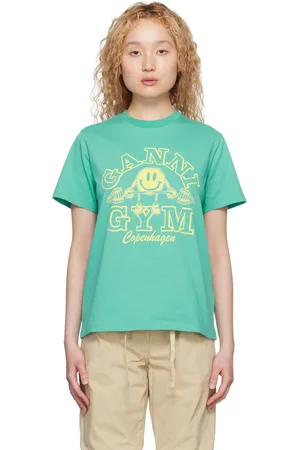 Ganni Blue 'Gym' T-Shirt