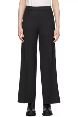 Ganni Gray Drapey Trousers