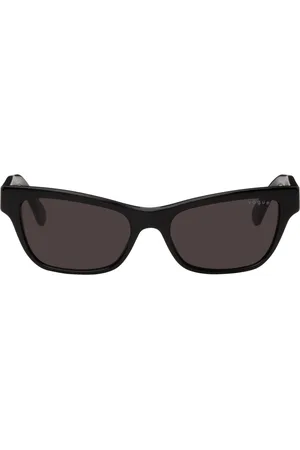 vogue Women Sunglasses - Black Hailey Bieber Edition Rectangular Sunglasses