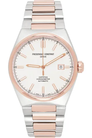 Frederique Constant Silver & Gold Highlife Automatic Watch