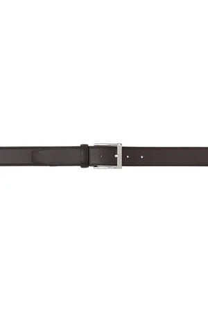 HUGO BOSS Brown Leather Belt