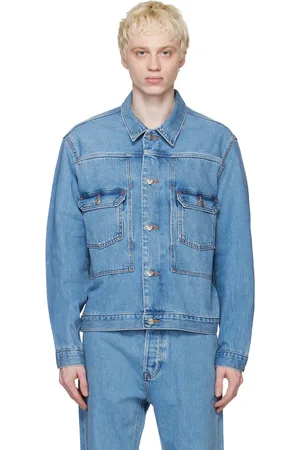 Calvin Klein Blue Utility Denim Jacket