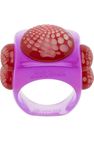 Jean Paul Gaultier Men Rings - Purple La Manso Edition 'La Joya De La Corona' Ring