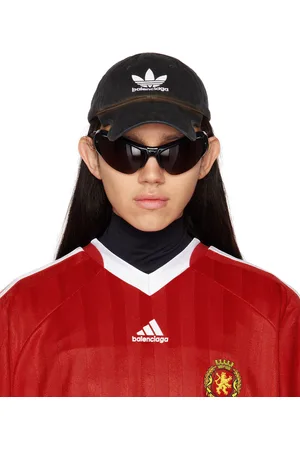 Balenciaga Men Caps - Black Adidas Edition Cap