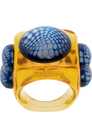 Jean Paul Gaultier Men Rings - Orange La Manso Edition Submarine Ring