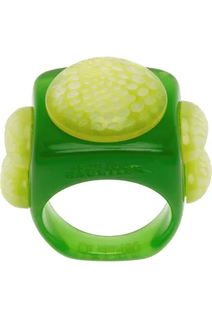 Jean Paul Gaultier Men Rings - Green La Manso Edition Verde Botella Ring