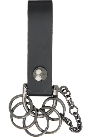 YOHJI YAMAMOTO Men Keychains - Black Discord Keychain
