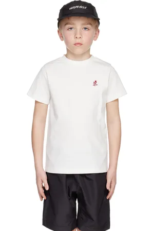 Gramicci Kids T-shirts - Kids White One Point T-Shirt