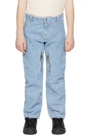 Givenchy Jeans - Kids Blue 4G Jeans