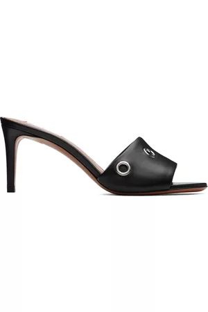 Alaïa Black Oeillets Mules