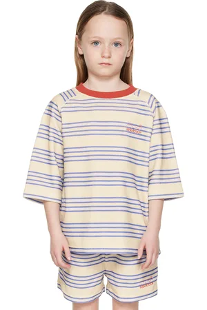 Maison Tadaboum Long Sleeve - Kids Beige Mila Long Sleeve T-Shirt