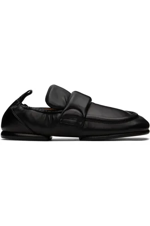 DRIES VAN NOTEN Men Loafers - Black Padded Loafers