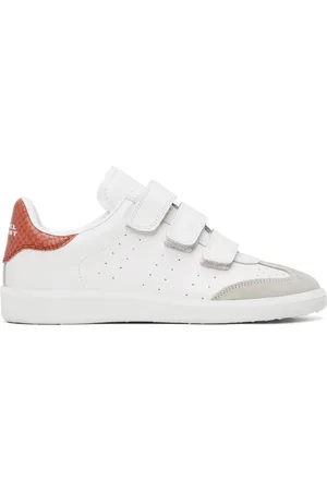 Isabel Marant Women Sneakers - White & Orange Sneakers