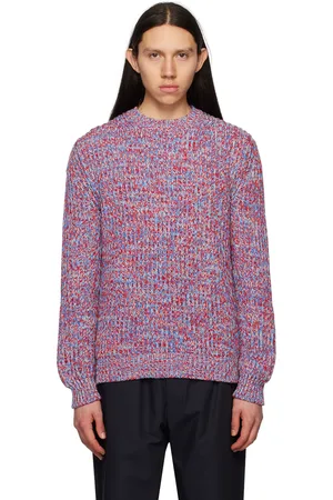 Jil Sander Men Tops - Multicolor Crewneck Sweater