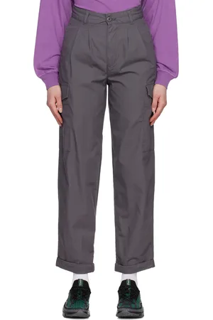 Carhartt Women Pants - Gray Collins Trousers