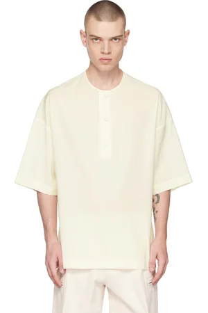 Emporio Armani Men T-shirts - Beige Vented T-Shirt