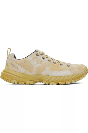 Merrell Women Sneakers - Off-White & Yellow MQM Ace FP Sneakers
