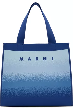 Marni Men Wallets - Blue Shopping Tote
