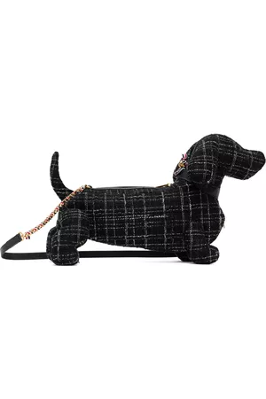 Thom Browne Black Mini Hector Bag