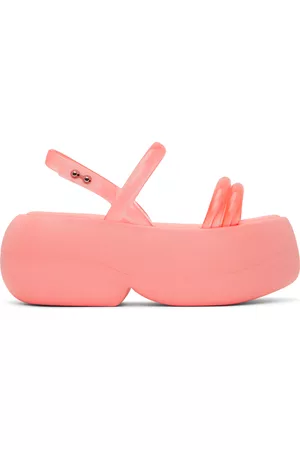 Melissa Women Sandals - Pink Airbubble Platform Sandals