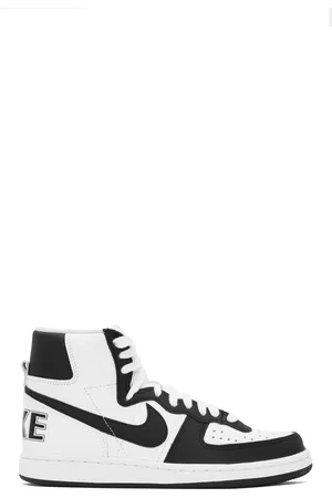 Comme des Garçons Men Sneakers - Black & White Nike Edition Terminator High Sneakers