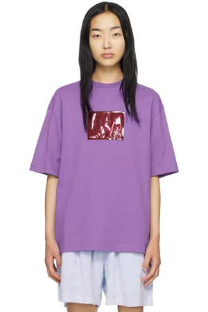 Acne Studios Purple Inflatable Patch T-Shirt