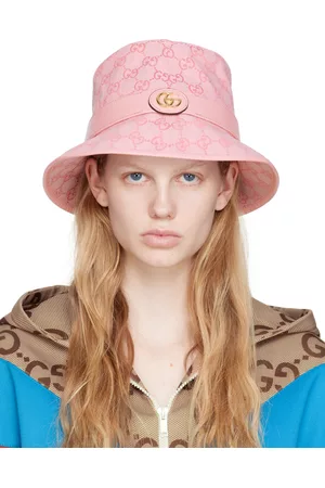 Gucci Women Hats - Pink GG Bucket Hat