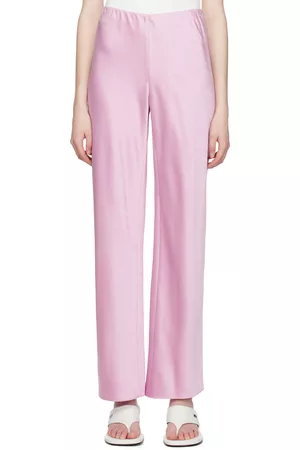 Vince Women Pants - Pink Bias Trousers