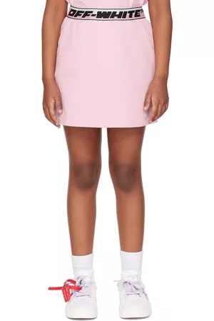 OFF-WHITE Girls Skirts - Kids Pink Band Skirt